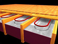 Hanging in Joist Illustration